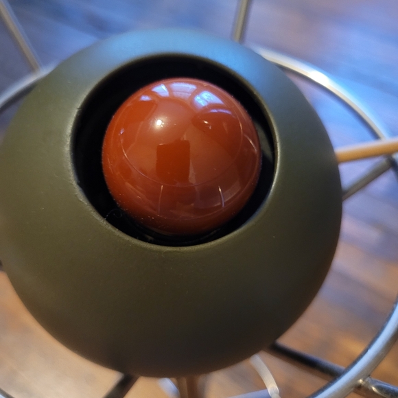 RARE Lamp David Krys 1993 Pop Art Martini Glass with Olive Chrome Modernist Bar - Picture 5 of 16